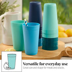 US Acrylic Newport 20 ounce Unbreakable Plastic Stackable Water Tumblers in 4 - Image 4