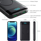 Wireless Portable Charger 30, 15W Wireless Charging USB C Power Bank, 25W PD QC - Image 3
