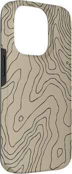 Coyote Country Guide Lines Topographical Contour Map Case - Image 3