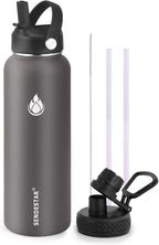 SENDESTAR Stainless Steel Water Bottle, Wide Mouth 32 oz Water Bottle by Sendestar