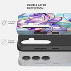 Compatible for Samsung Galaxy S26 Plus 5G Case, Dual Layer Heavy Duty 2 in 1 - Image 2