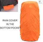 Bseash 60L Hiking Camping Backpack - Image 5