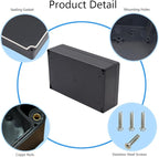 Project Box IP65 Waterproof Junction Box ABS Plastic Black Electrical Boxes DIY - Image 5