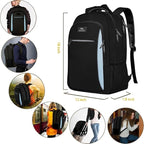 MATEIN Travel Laptop Backpack for Men, Business Anti Theft Slim Sturdy Laptops - Image 3