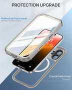 Lanhiem Magnetic for iPhone 16 Case, IP68 Waterproof Dustproof Case, Full Body - Image 6