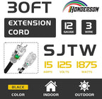 Indoor Outdoor Extension Cord Weatherproof - Image 2