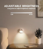 Lyridz Rechargeable Night Light, Motion Sensor Battery Nightlights, Mini - Image 4