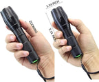 Whaply LED Flashlights, 2 Pack Tactical Flashlight High Lumens Lights - Image 4