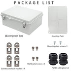 Outdoor Waterproof Electrical Box Junction Box Weatherproof IP67 ABS Plastic - Image 4