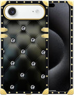 for iPhone 17 Air Case Luxury Golden Decoration by Unknown