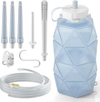 Smokitcen Collapsible Silicone Enema Bag Bottle Kit by SmokitcenFavorableProduct