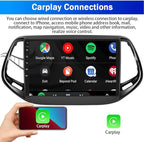 10" Android 13 Car Stereo for Jeep Compass 2017-2019, 2.5D 1080P HD Touch Screen - Image 8