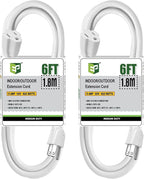 EP 2 Pack 6 Ft Outdoor Extension Cord by ENERGYPRO
