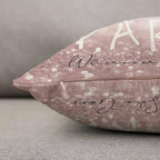 TKS MITLAN Sparkle Pillow Covers 12x20 Inch Glitter Pink She Leaves A Little - Image 5