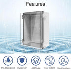 Electrical Box IP65 Waterproof ABS Plastic Enclosure Outdoor and Indoor Project - Image 3