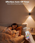 EZVALO Motion Sensor Wall Light, 4000mAh Rechargeable Battery Operated Wall - Image 7