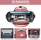 LOVEVOOK Laptop Backpack for Women, 17 Inch Professional Womens Travel Backpack - Image 3
