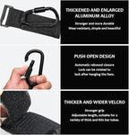 KVAEY 2 Pack Multipurpose Hook for Hanging Helmet, Durable Carabiners, Roll Bar - Image 3