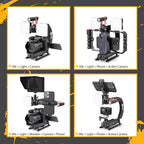 Zeadio All-in-One Smartphone Camera Stabilizer Kit, Portable Handheld Video Rig - Image 3