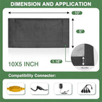 3Pack Outdoor Extension Cord Safety Cover, 10x5 Inch, 600D Canvas Material - Image 2