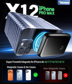 Portable Charger for Magsafe Power Bank - 10000mAh Magnetic Phone Charger - Image 3
