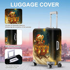 ANNA QUEEN Christmas Koala Luggage Cover, Cute Santa Koala - Image 3