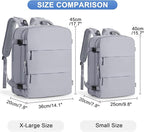 Grey Travel Backpack - Image 2