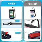 Up to 8.7" 6 Pack Multicolor Waterproof Phone Pouch, Large Phone Waterproof - Image 3