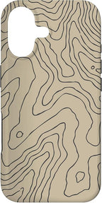 Coyote Country Guide Lines Topographical Contour Map Case by Unknown