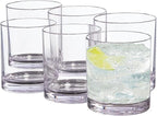 12 oz Drinking Glass Sets, BPA-Free Beer Glasses by Newzealkids