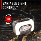 Coast RL35R Voice-Controlled 1100 Lumen Rechargeable LED Headlamp - Image 3