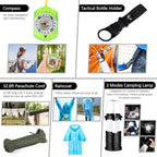 Survival Kit, First Aid Kit Survival Gear and Supplies Emergency Kit - Image 5