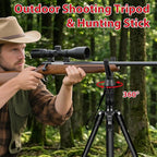 68" Ball Head Camera Tripod & Monopods, 360° Smooth Rotation V-Yoke Rifle - Image 4