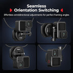 SMALLRIG Magnetic Neck Mount for Action Cameras, Quick Release Chest Mount - Image 5