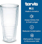 Tervis Clear & Colorful Tabletop Made in USA Double Walled Insulated Tumbler - Image 3