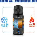 OLDLEY 12oz Kids Water Bottle, Stainless Steel Insulated Water Bottle - Image 6