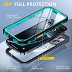 Red2Fire for iPhone 16 Pro Max Case Waterproof, Phone Case 6.9" Blue/Clear - Image 4