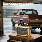 Raynic NOAA Weather Radio 12000mAh, Emergency Weather Radio - Image 4