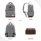 Backpack for Men Women, VASCHY Classic Water-resistant Lightweight Travel - Image 6
