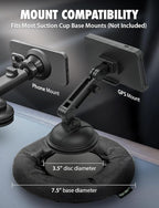 Bracketron NavMat Portable GPS Dash Pad Converts Windshield GPS Mount into - Image 7