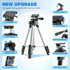Phone Tripod, Lusweimi 44-inch iPhone Tripod - Image 3