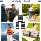 4 Pack 2 Inch Buckle Quick Side Release, Heavy Duty Plastic Side Release Buckles - Image 6