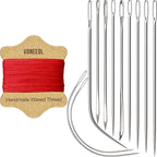VONEEDL Upholstery Repair Kit: Waxed Sewing Thread & Heavy Duty Needles by VONEEDL