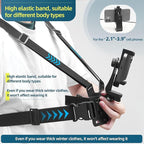 Mobile Phone Chest Mount Harness Strap Cell Phone Holder Mount - Image 4