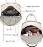 LOVEVOOK Laptop Backpack for Women 15.6 Inch Laptop Bag - Image 4