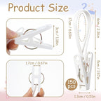 105 Pcs Multi-Purpose Laundry Hooks Hanging Clips Bulk - Image 2