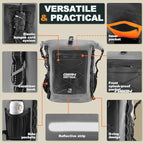 OSAH DRYPAK Waterproof Backpack Dry Bag 35L/55L/85L – Heavy Duty Roll-Top - Image 3