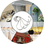20 Pack 3.4" S Shaped Hooks Stainless Steel Metal Hangers Hanging Hooks - Image 5