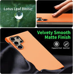 GRECAZO Slim Borderless for Samsung Galaxy S25 Ultra Phone Case 6.9" Ultra-Thin - Image 6