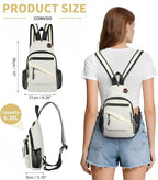 Crossbody Bag Casual Sling Bag for Men, Convertible Backpack, 3-in-1 Anti-Theft - Image 3